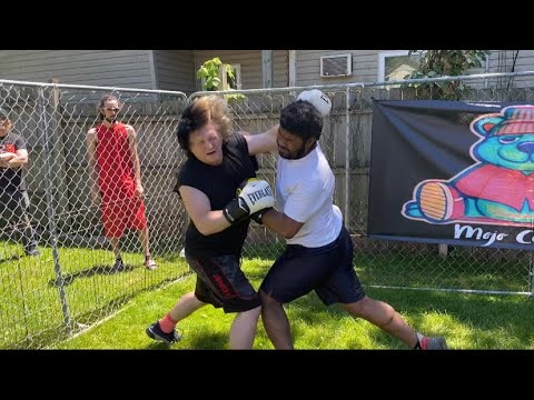 Fightflix Backyard Boxing: Instinct Vs. Omar King background