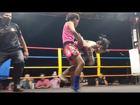 10-Year-Old Girl Brutally Knocked Out in Muay Thai Fight Shocks Crowd! background