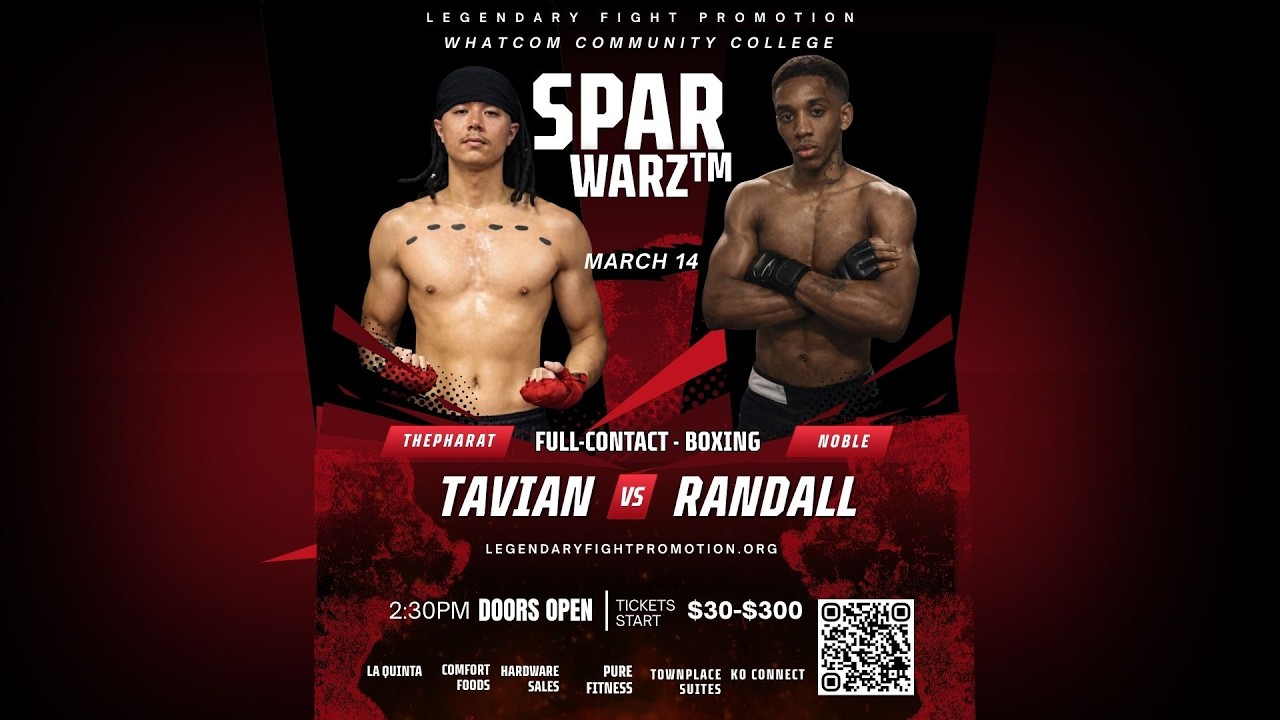 Tavian Thepharat vs Randall Noble   SparWarz 20