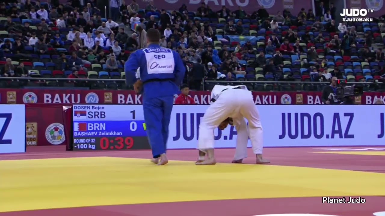 Shady ELNAHAS 🇨🇦 🆚️ Onise SANEBLIDZE 🇬🇪 | 2 раунд /-100кг | Большой Шлем Баку 2024