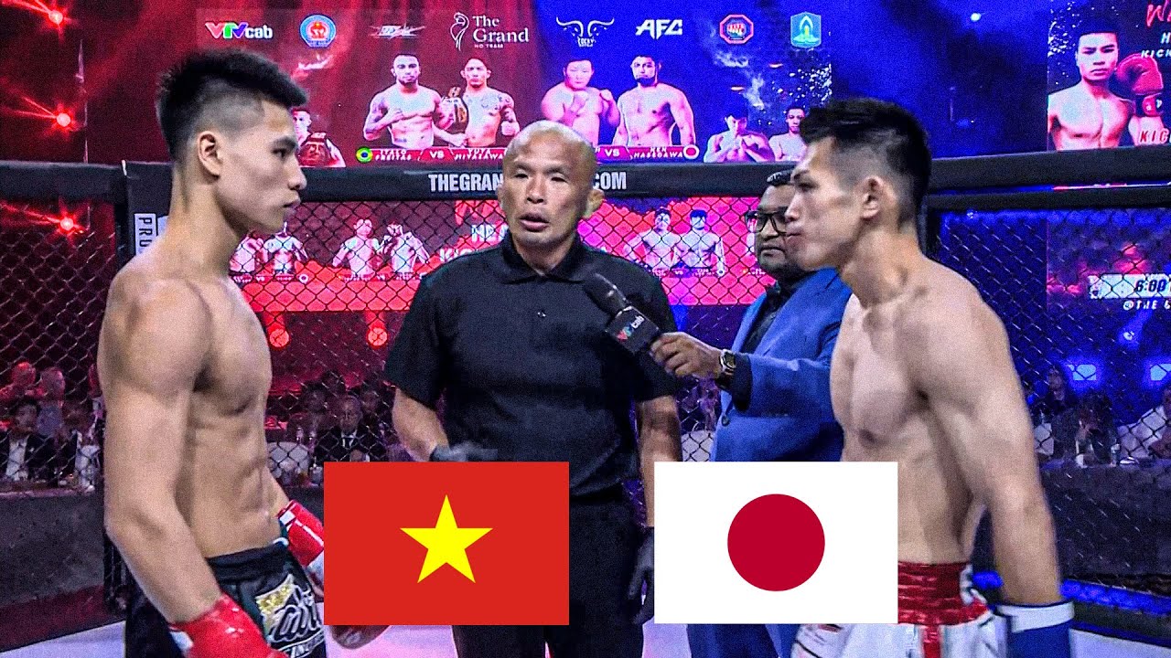 Cỗ xe tăng Đình Thái và màn chào sân rực lửa với tay đấm sừng sỏ Nhật Bản trên sàn đấu châu Á