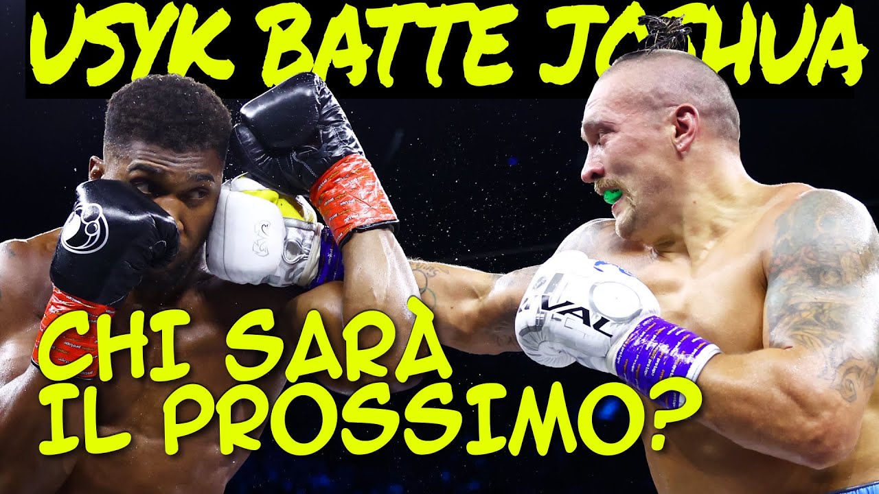 USYK BATTE JOSHUA - chi sarà il prossimo? Tyson Fury si deve preoccupare?