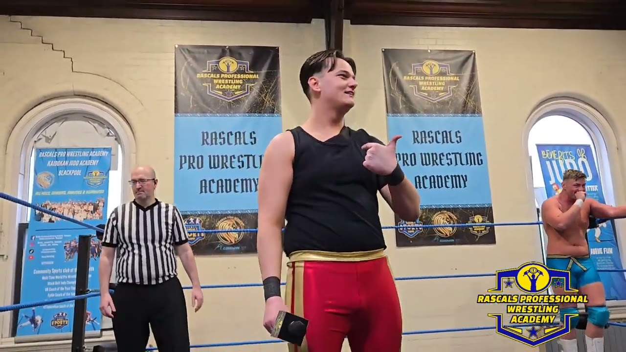 Training / Trainee Show - Rascals Pro Wrestling Academy - Rossy Rascal Vs A.M Dawson background