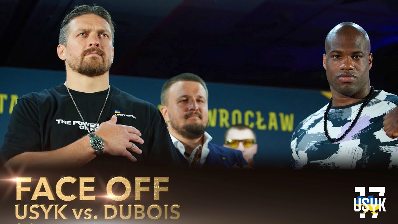 USYK vs. DUBOIS | FACE OFF background