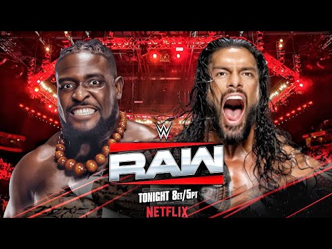 Roman Reigns Vs Oba Femi Full Match WWE RAW 2026 - The Original Tribal Chief Vs The Rulers