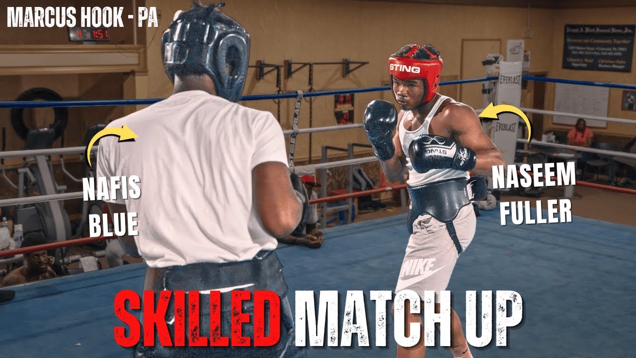 AMAZING MATCH! TECHNICAL Sparring Between Two SKILLED Boxers! background