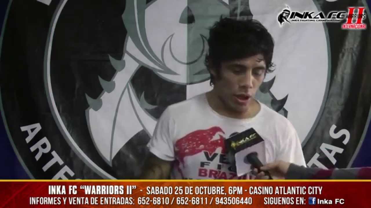 INKA FC WARRIORS II: LUIS "CHOBETO" VASQUEZ SALE CON TODO A DAR MAS DEL 100% background