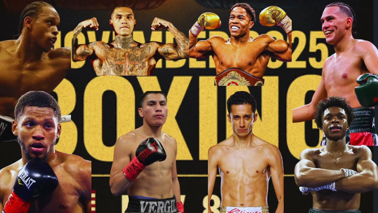 THE CROWN JEWELS: Every Major Boxing Showdown of November 2025. #boxing