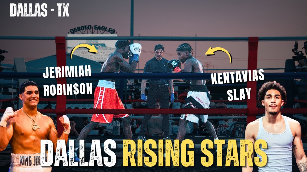 DALLAS RISING STARS! 6 Bout PRO Boxing Showcase in DeSoto TX!