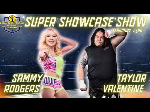 Training / Trainee Show - Rascals Pro Wrestling- Sammy Rodgers vs Taylor Valentine backdrop