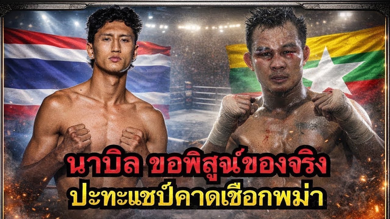 นาบิล ขอพิสูจน์ของจริง แชมป์คาดเชือกพม่ารับคำท้า စိုးလင်းဦး Soe Lin Oo vs นาบิล อานาน