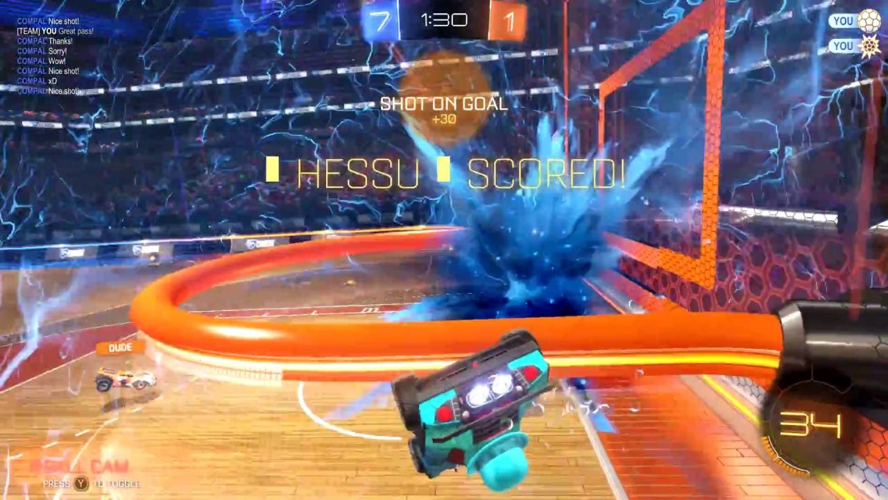 Rocket League Gameplay Montage background