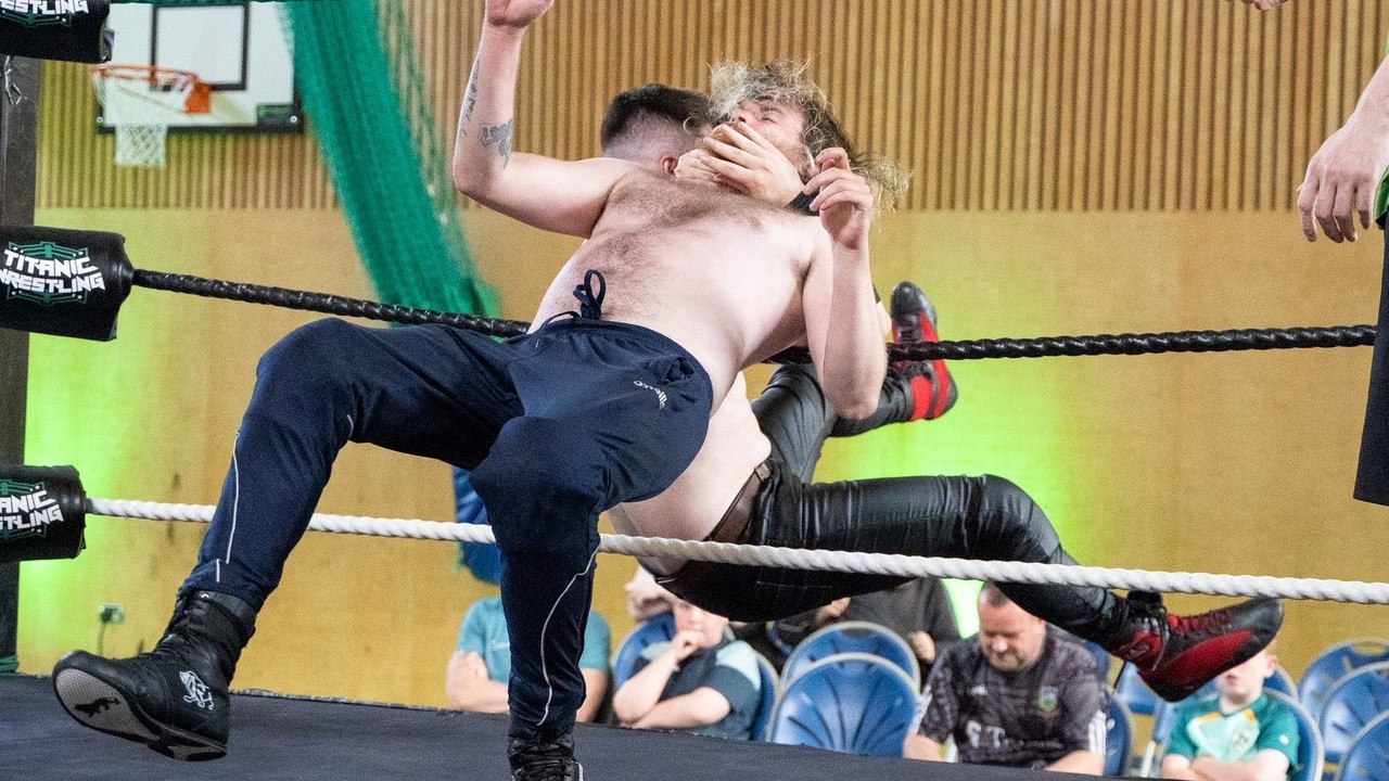 Full Match - Steeky Vs. Joey Dimes - Titanic Wrestling