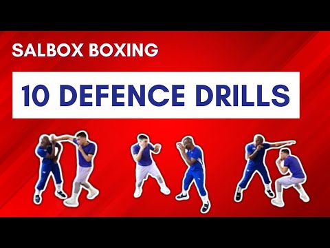 SALBOX BOXING: 10 DEFENCE DRILLS backdrop