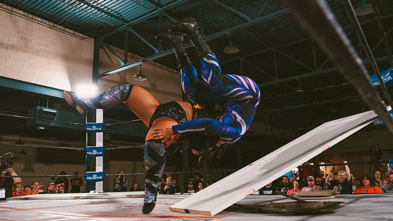 2022 -  LuFisto Vs Holidead - No Holds Barred #womenswrestling #indiewrestling #shimmer #missionpro