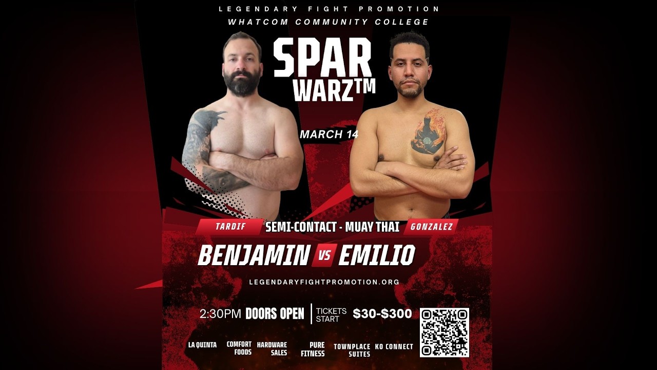 Benjamin Tardif vs Emilio Gonzalez   SparWarz 20