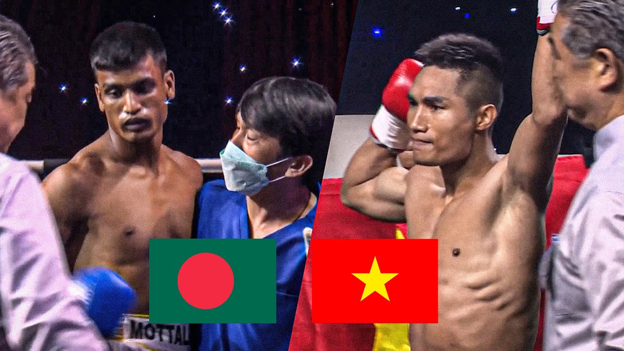 Đẳng cấp tay đấm Việt knock-out đối thủ ngoại quốc chỉ với một cú đòn background