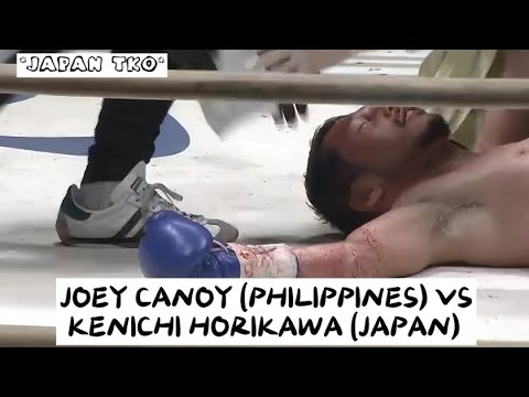 LEFT UPPER CUT! JOEY CANOY (PHILIPPINES) VS KENICHI HORIKAWA (JAPAN) *TKO*