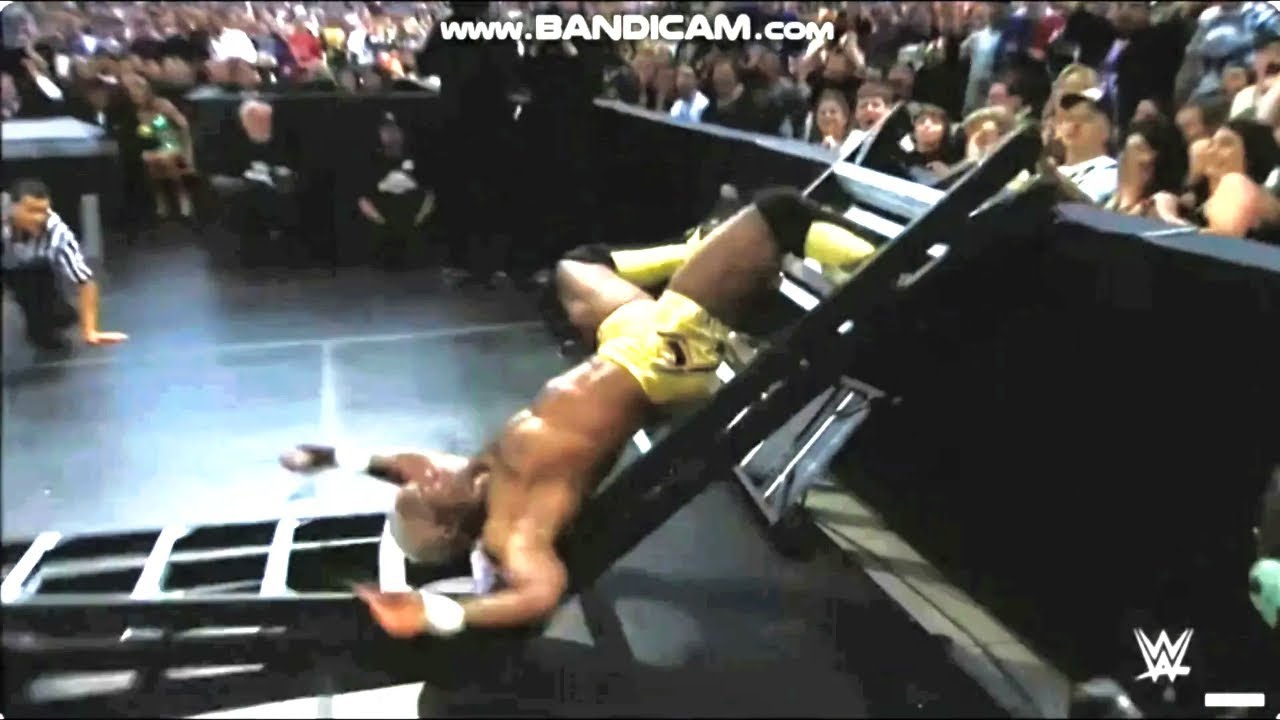 WWE Crazy Ladder Spots Compilation #1