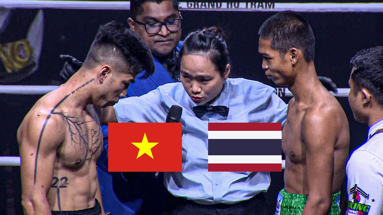 🔥ĐỈNH CAO VÔ ĐỐI - Trần Văn Thảo phô diễn cú đấm ngàn cân hạ knock out người Thái