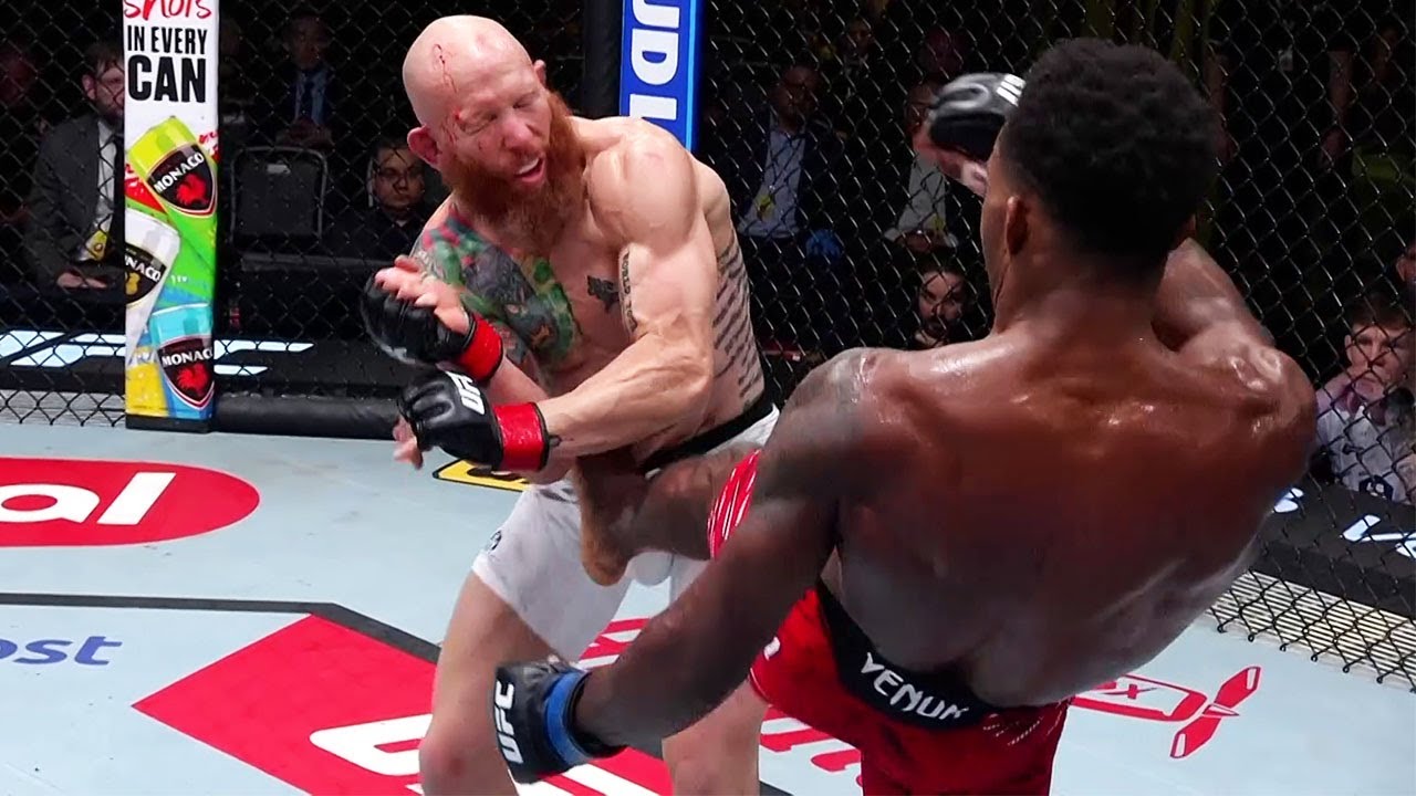 Josh Emmett vs Lerone Murphy Full Fight Recap UFC Vegas 105 background