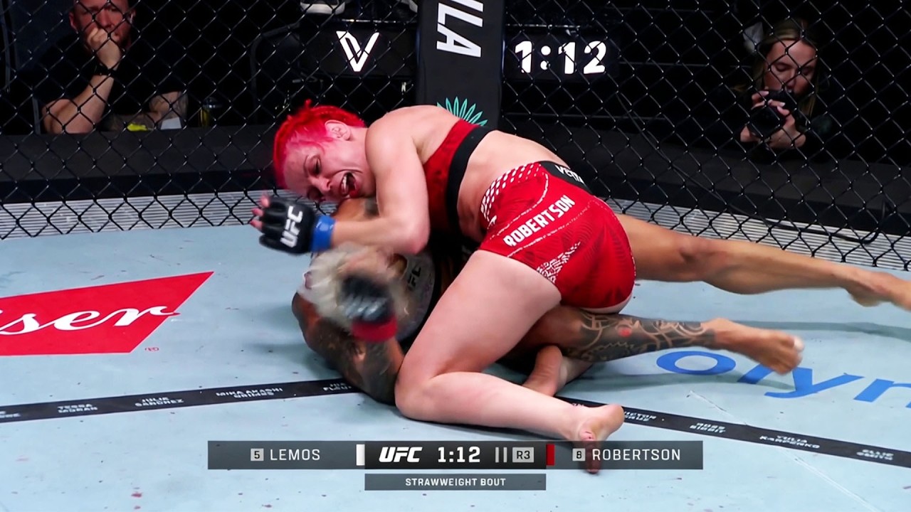 Amanda Lemos vs Gillian Robertson UFC Vegas 114 Full Fight Recap