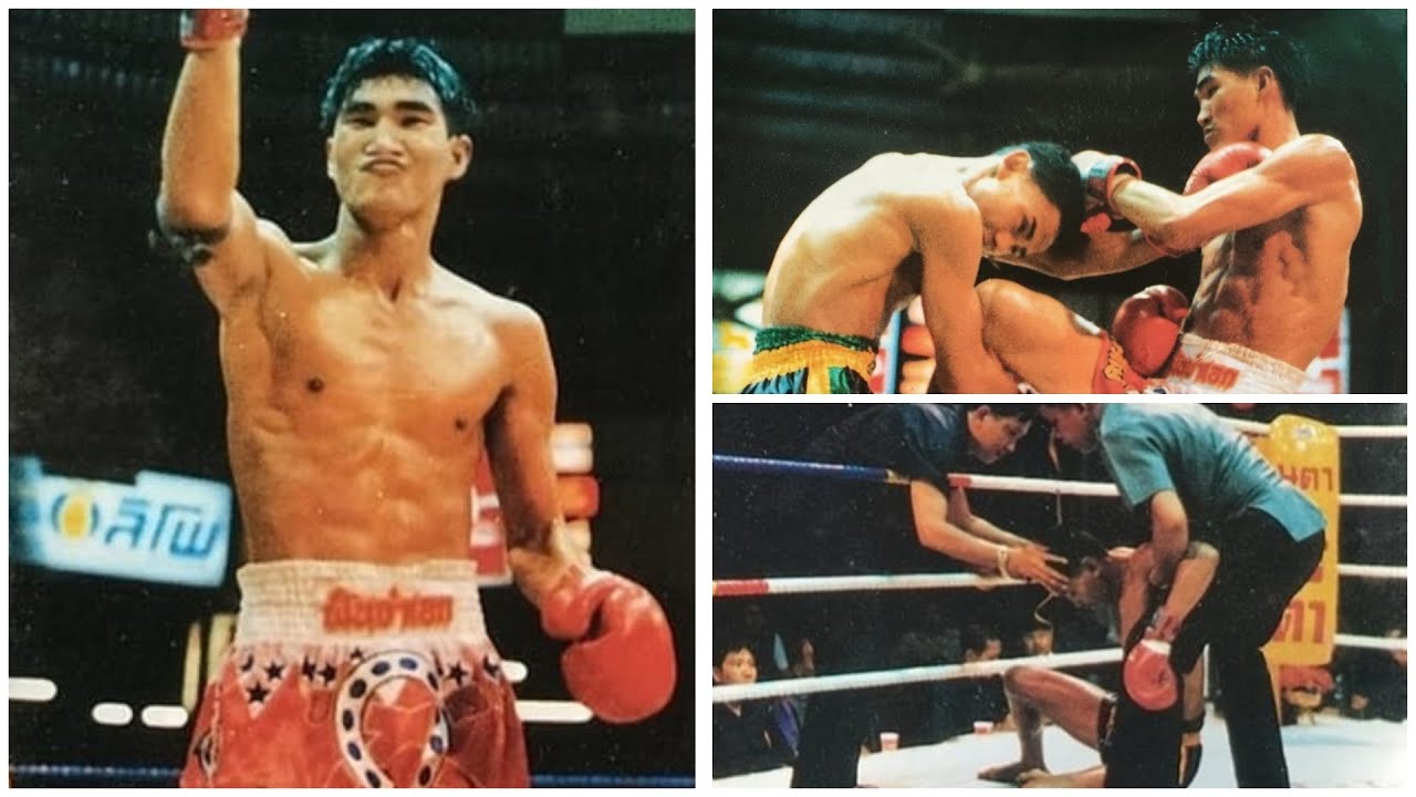 Somrak Khamsing in his prime years "โม้อมตะ" สมรักษ์ คำสิงห์ | Muay Thai Highlights background