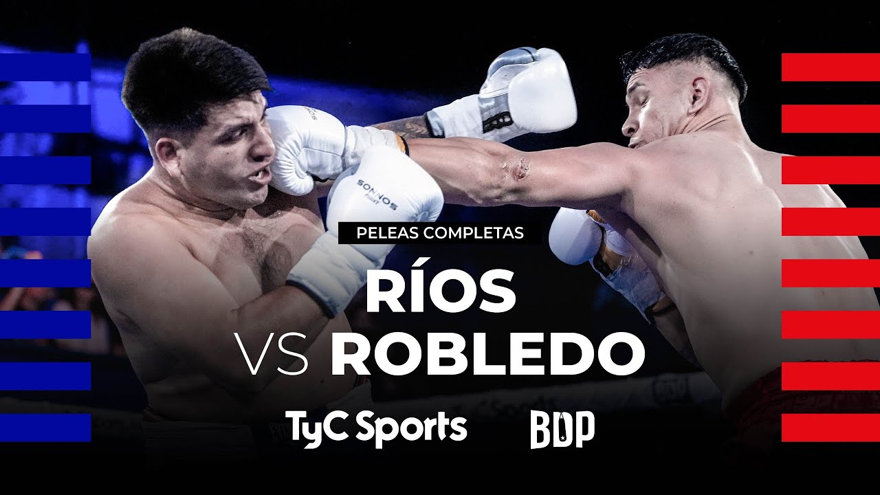 Joel Cayetano Ríos vs. Esteban Robledo - Boxeo de Primera Promocional - TyC Sports