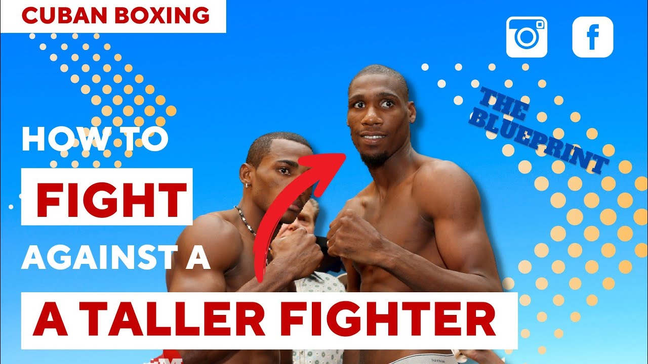 CUBAN BOXING: HOW TO FIGHT AGAINST A TALLER FIGHTER | THE BLUEPRINT background