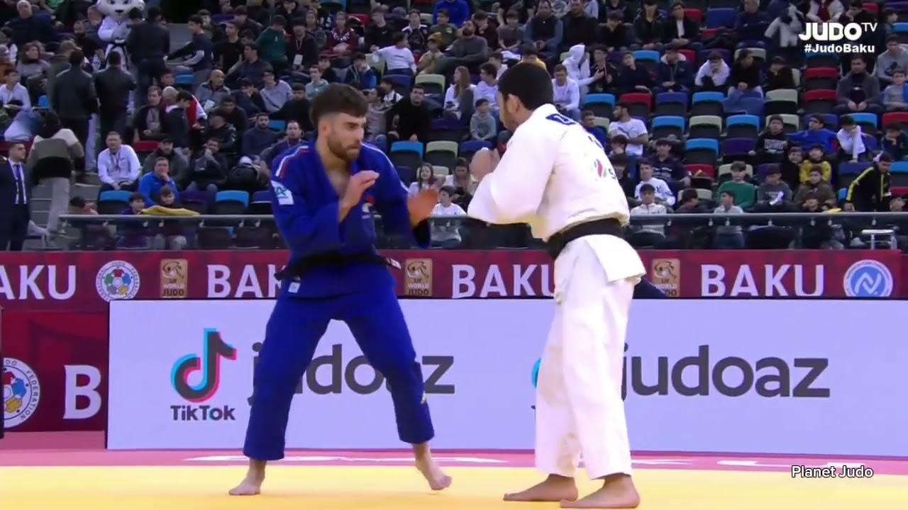 Zhansay SMAGULOV 🇰🇿 🆚️ Orlando CAZORLA 🇫🇷 | 2 раунд/-73кг | Большой Шлем Баку 2024