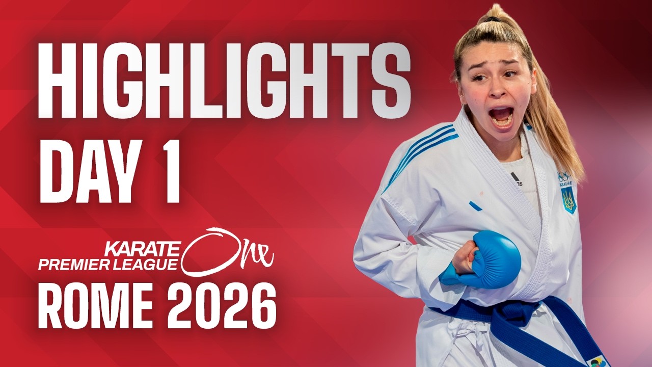 World-Class Karate Ignites Rome! | Karate One Premier League Day 1 Highlights