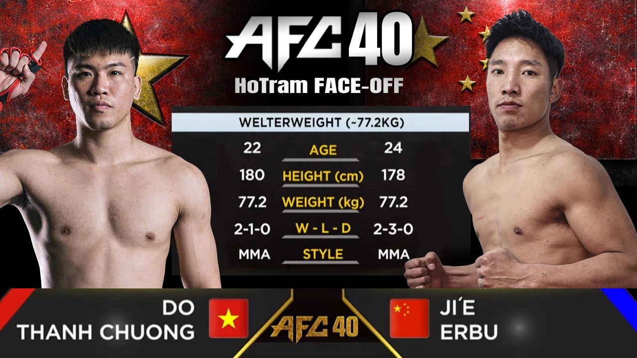 AFC40 제 3경기 Do Thanh Chuong vs Ji’E Erbu