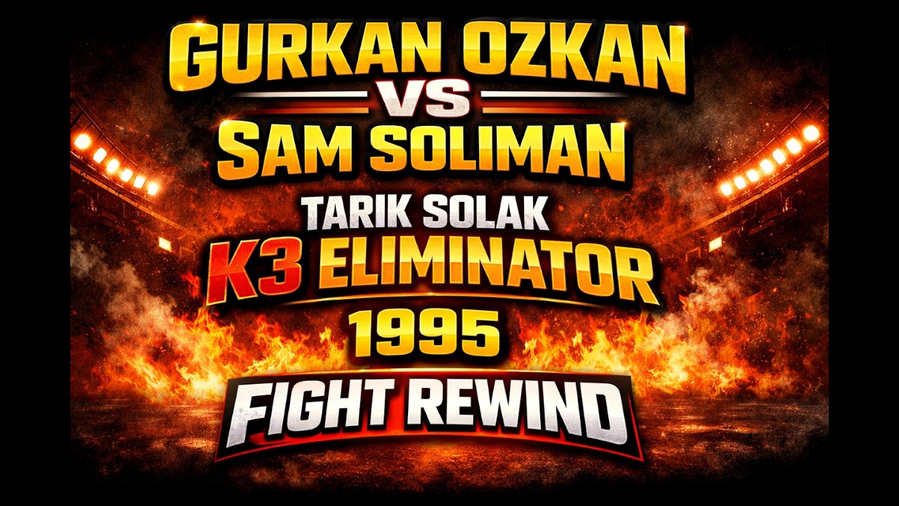 🔥 Gurkan Ozkan vs Sam Soliman – Tarik Solak K3 Eliminator Final (1995) 🔥