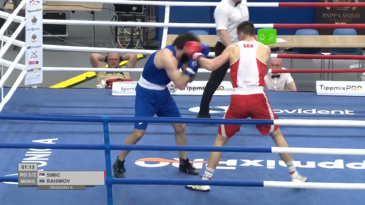 Rastko Simić (SRB) vs. Rauf Rahimov (AZE) Bocskai István Memorial 2026 QF's (85kg)