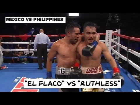 CRITICAL LEFT HOOK!! ROMERO DUNO (PHILIPPINES) VS GILBERTO GONZALEZ (MEXICO)