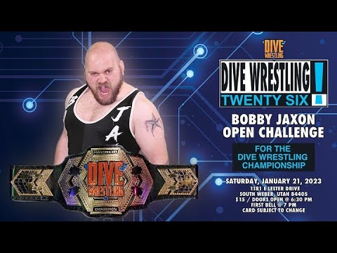 Dive Wrestling 26: Bobby Jaxon VS Paradise background