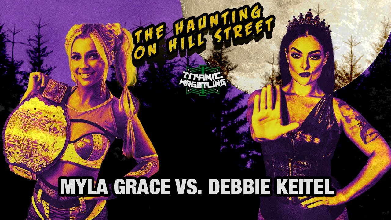 FULL MATCH: Myla Grace Vs Debbie Keitel - Street Fight for Titanic Women's Wrestling Championship background