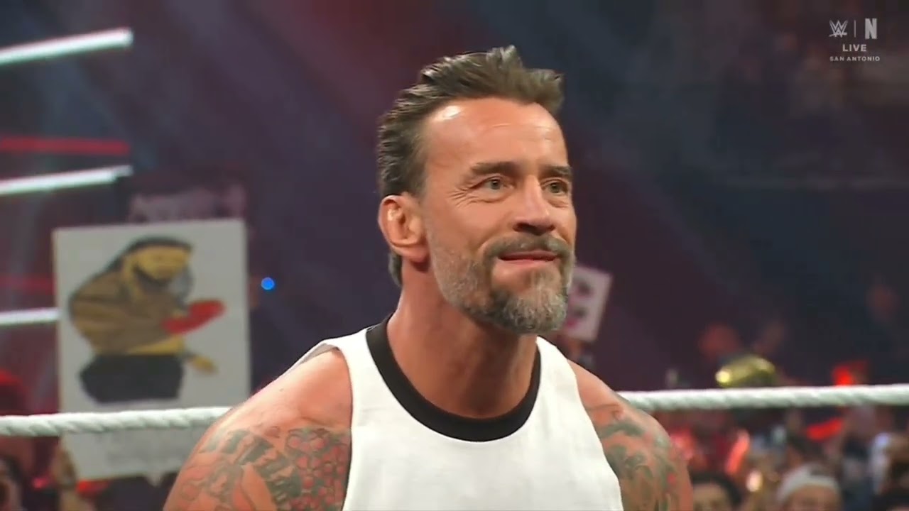 WWE RAW CM PUNK ENTRANCE 03/16/26