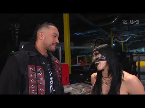 Damian Priest & Rhea ripley backstage segment _WWE Smackdown 28 November 2025
