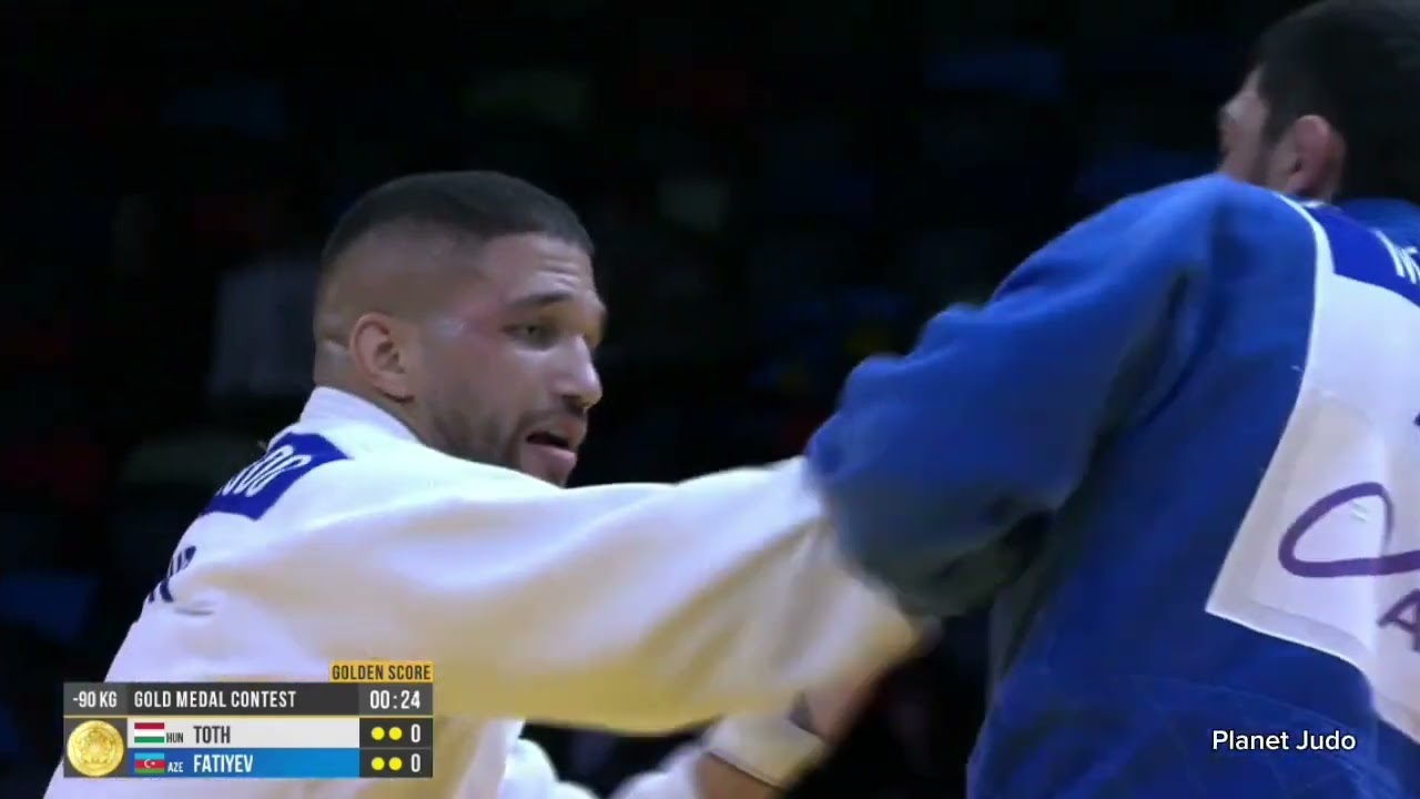 Krisztian TOTH 🇭🇺 🆚️ Murad FATIYEV 🇦🇿 | финал /-90кг | Большой Шлем Баку 2024