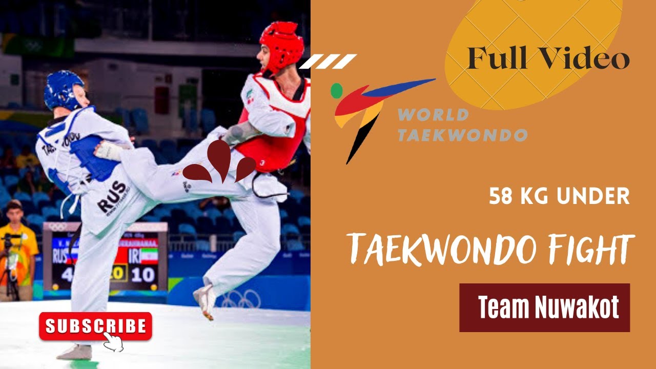 Taekwondo Fight // Under-58 kg // Team Nuwakot backdrop