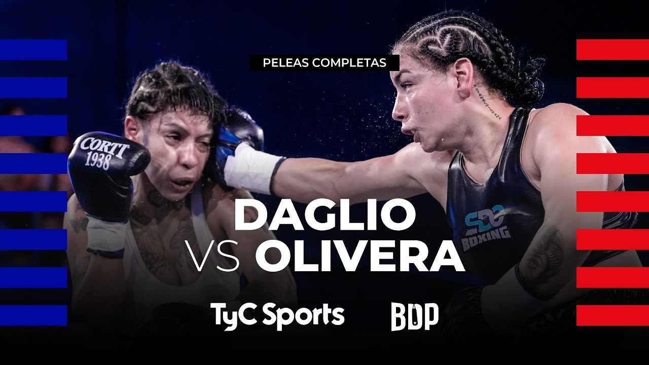 Tatiana Daglio vs. Sheila Olivera - Boxeo de Primera - TyC Sports
