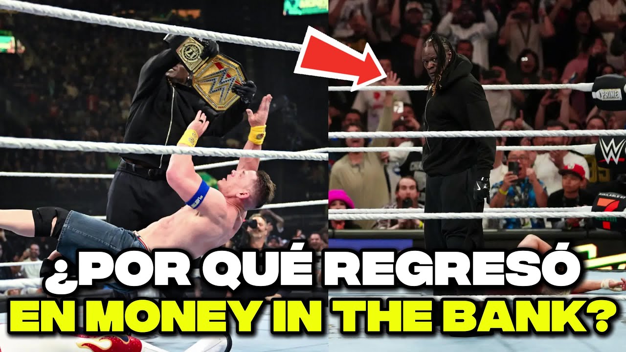 La VERDADERA RAZÓN del REGRESO de R-Truth en WWE Money in the Bank 2025