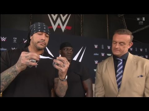 Damian Priest confronts Nick Aldis _WWE Smackdown 29 January 2026