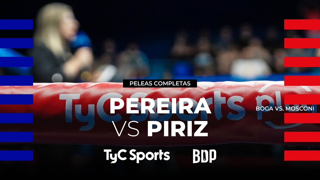 Alejandro Pereira vs. Claudio Piriz - Boxeo de Primera - TyC Sports