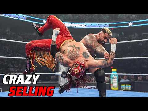 WWE Most Crazy Selling Compilation #1