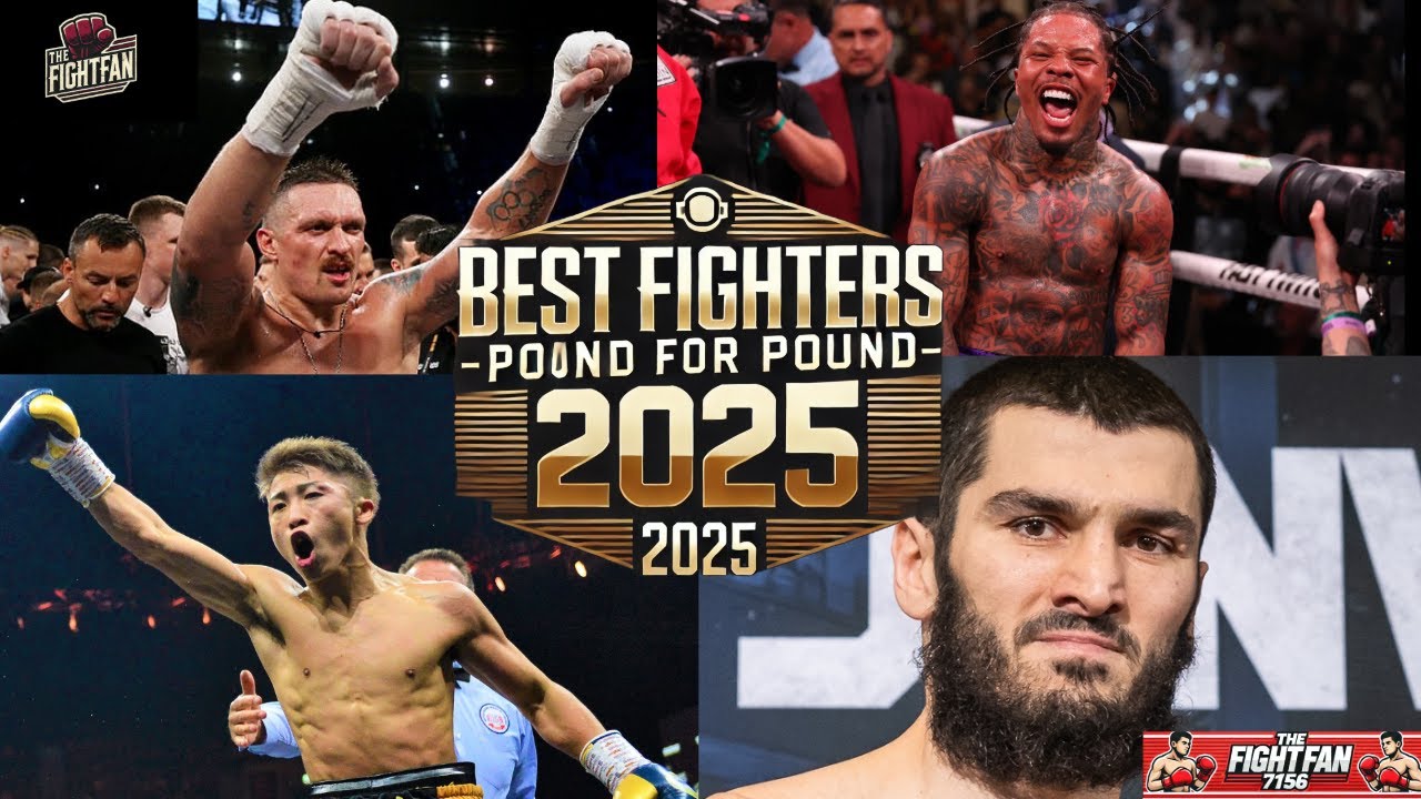 Top 10 Boxers in the World Going Into 2025 | Pound-for-Pound Rankings background