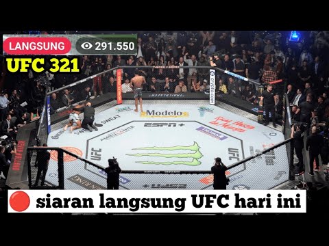 🔴 siaran langsung UFC 321 hari ini,tom aspinall vs ciryl Gane,liveufchariini, ufclatestnewstoday 