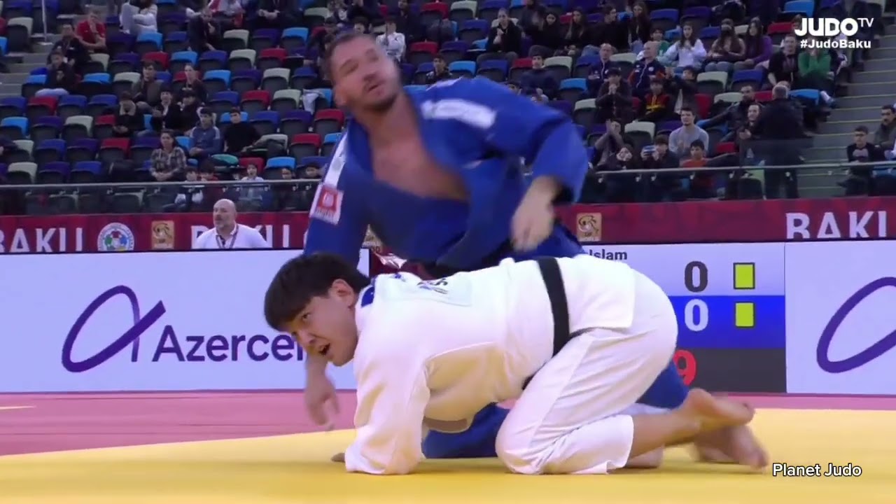 Islam BOZBAYEV 🇰🇿 🆚️ Bojan DOSEN 🇷🇸 | утешительная схватка/-100кг | Большой Шлем Баку 2024