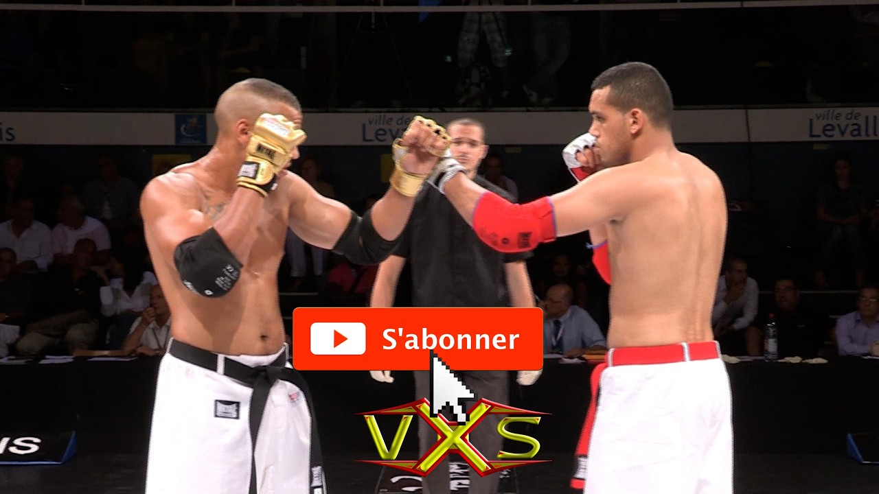Zinedine HAMEUR LAIN vs Corentin JALLON By @vxstv #karate pro fight